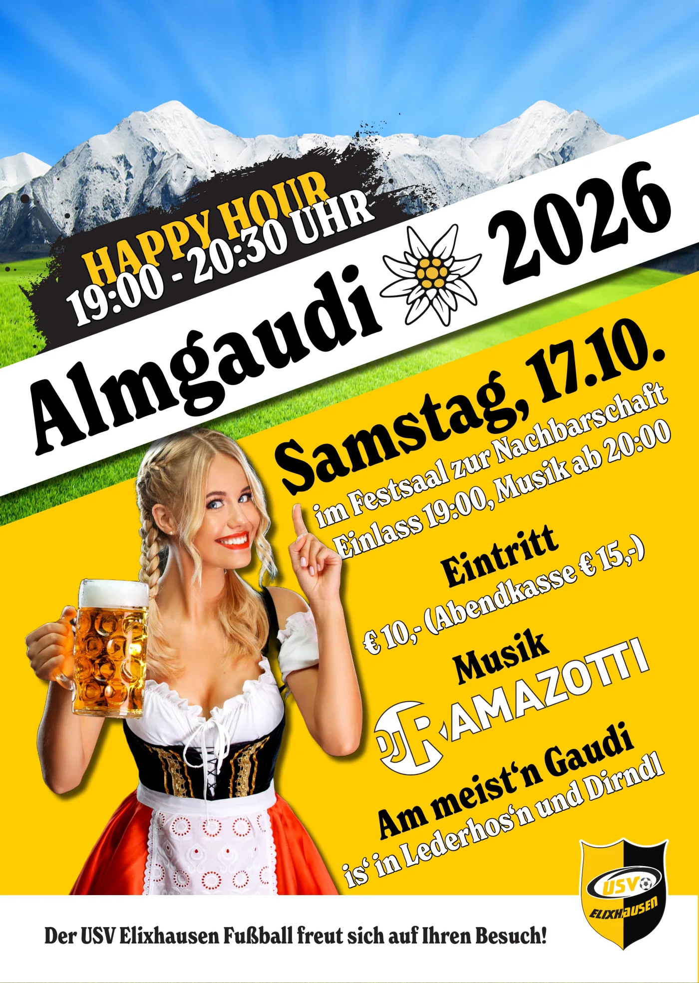 Plakat Almgaudi 2026